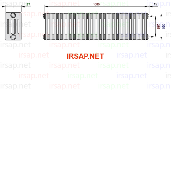Радиатор IRSAP Tesi 50350/24 T02 CL 01